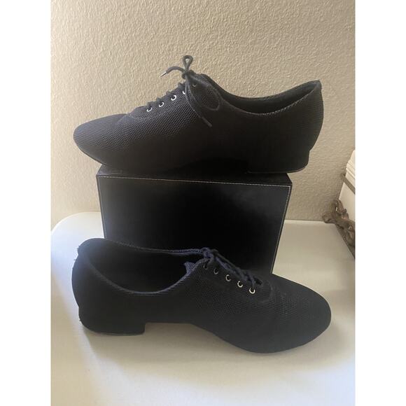 Diamant Black Shoes Size 10.5 Dancing Ballroom - Picture 5 of 11